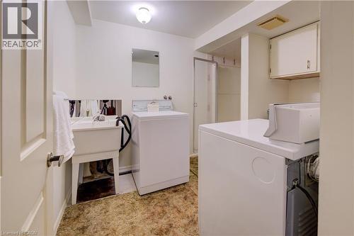 493 Beechwood Drive Unit# 4, Waterloo, ON - Indoor Photo Showing Laundry Room