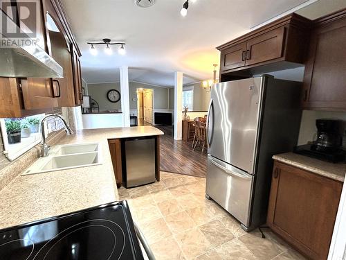 1 Leonard Drive, Port Au Port East, NL - Indoor Photo Showing Kitchen With Double Sink