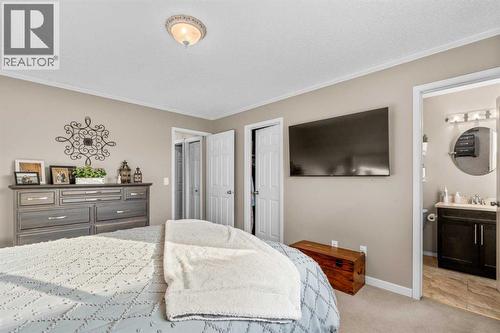Primary Bedroom - 6 Easterbrook Place Se, Airdrie, AB - Indoor Photo Showing Bedroom