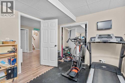 6 Easterbrook Place Se, Airdrie, AB - Indoor Photo Showing Gym Room