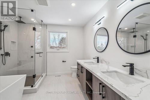 Primary Ensuite - 82 Marilyn Street, Caledon, ON - Indoor Photo Showing Bathroom