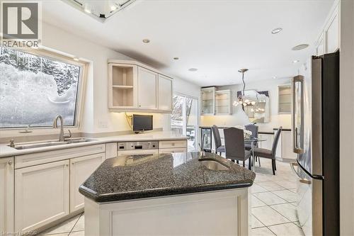 25 Bannisdale Way, Hamilton, ON - Indoor Photo Showing Kitchen With Double Sink With Upgraded Kitchen