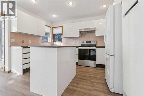124 Edgebrook Road Nw, Calgary, AB - Indoor Photo Showing Kitchen With Upgraded Kitchen