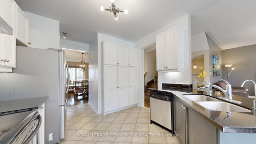 69 Vine Cliff Boulevard, Markham, ON - Indoor Photo Showing Kitchen With Double Sink