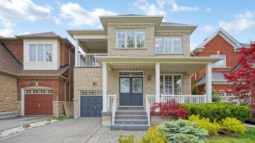 69 Vine Cliff Boulevard, Markham, ON - Outdoor With Deck Patio Veranda With Facade