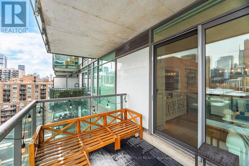 1013 - 333 Adelaide Street E, Toronto, ON - Outdoor With Balcony With Exterior