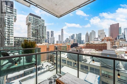 1013 - 333 Adelaide Street E, Toronto, ON - Outdoor With Balcony With View