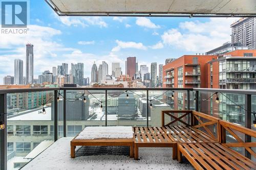 1013 - 333 Adelaide Street E, Toronto, ON - Outdoor With Balcony