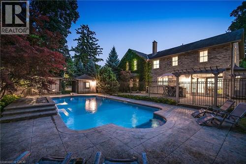 66 Grange Street, Guelph, ON - Outdoor With In Ground Pool With Backyard
