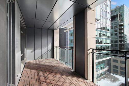 Balcony - 1106-628 Rue St-Jacques, Montréal (Ville-Marie), QC -  With Exterior