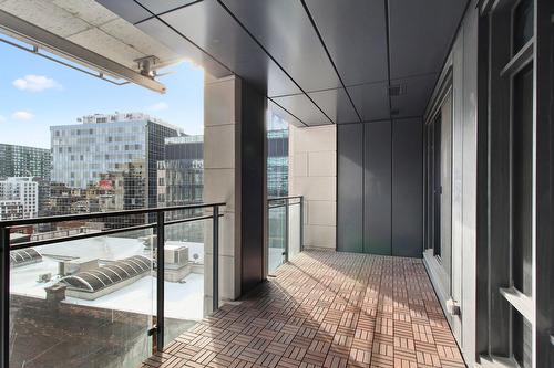 Balcony - 1106-628 Rue St-Jacques, Montréal (Ville-Marie), QC - Outdoor With Exterior