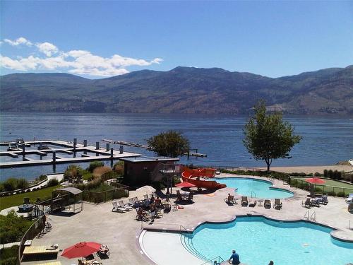 319-4205 Gellatly Road, West Kelowna, BC - Outdoor With Body Of Water With In Ground Pool With View