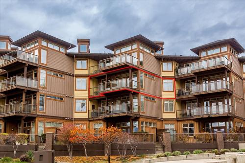 319-4205 Gellatly Road, West Kelowna, BC - Outdoor With Balcony With Facade