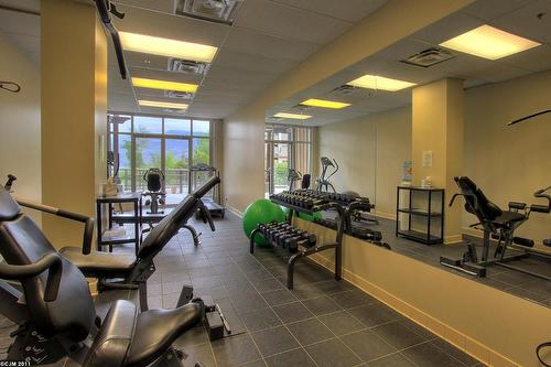319-4205 Gellatly Road, West Kelowna, BC - Indoor Photo Showing Gym Room