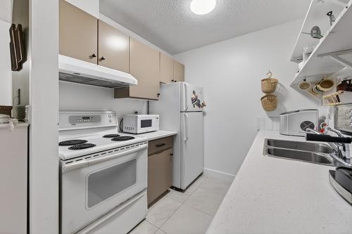 107-751 Grandview Terrace, Kamloops, BC - Indoor Photo Showing Kitchen With Double Sink