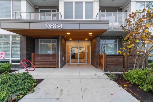 302-9864 Fourth St, Sidney, BC - Outdoor With Balcony