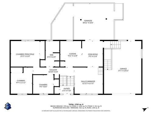 Plan (croquis) - 3370 Rue De L'Université, Longueuil (Saint-Hubert), QC - Other