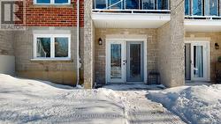 Winter view of Garden door - 