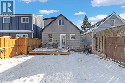 411 Fairfield Avenue, Hamilton, ON - Outdoor With Deck Patio Veranda With Exterior