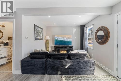 411 Fairfield Avenue, Hamilton, ON - Indoor With Fireplace