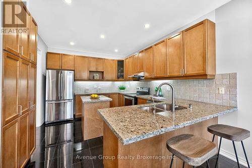 17 Adastra Crescent, Markham, ON - Indoor Photo Showing Kitchen With Double Sink With Upgraded Kitchen