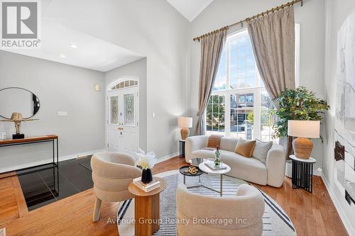17 Adastra Crescent, Markham, ON - Indoor Photo Showing Living Room With Fireplace