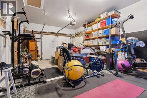 5031 Viceroy Drive Nw, Calgary, AB - Indoor Photo Showing Gym Room