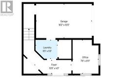 Main level floor plan - 