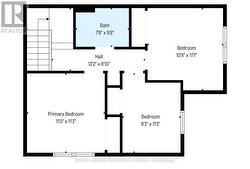 Third level floor plan - 