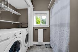 Bathroom is combined with Laundry - 