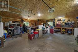 HUGE 2 Car Garage with Woodstove - 
