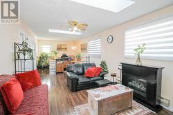 Second Floor Family Room w Skylights - 