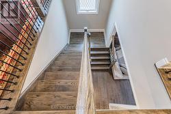 Oak Staircase With Iron Pickets - 