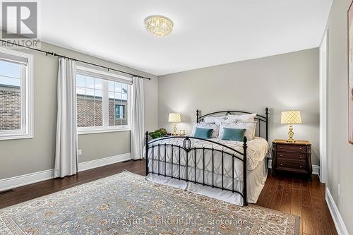 Primary Suit Offers Quiet Wall For Privacy - 39 Cairns Gate, King, ON - Indoor Photo Showing Bedroom