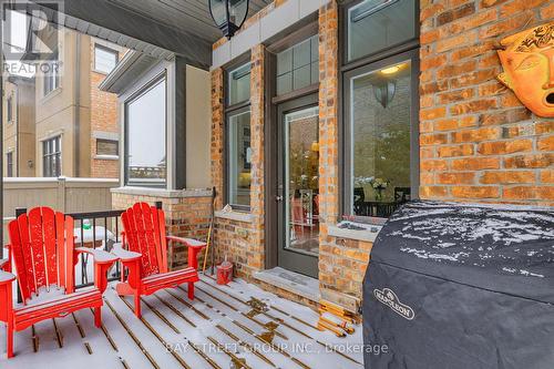 Covered Veranda with BBQ Gas Line - 39 Cairns Gate, King, ON - Outdoor
