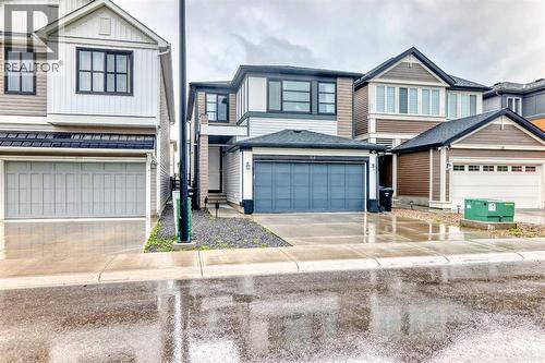 54 Seton Manor Se, Calgary, AB - Outdoor With Facade
