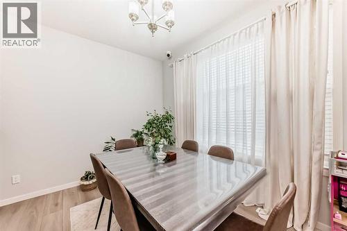 54 Seton Manor Se, Calgary, AB - Indoor Photo Showing Dining Room