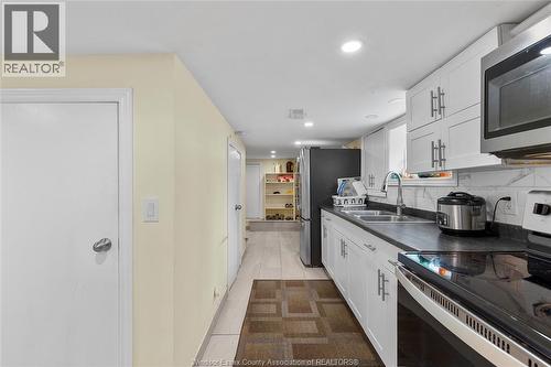 609 St. Joseph, Windsor, ON - Indoor Photo Showing Kitchen With Double Sink