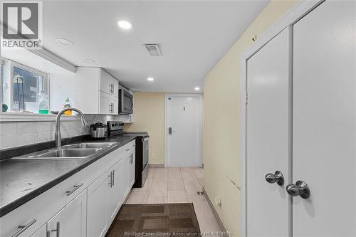 609 St. Joseph, Windsor, ON - Indoor Photo Showing Kitchen With Double Sink