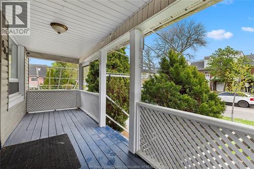 609 St. Joseph, Windsor, ON - Outdoor With Deck Patio Veranda With Exterior
