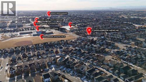 11 Saddlebrook Mews Ne, Calgary, AB - Outdoor With View