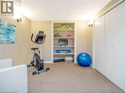 15 Trillium Terrace, Halton Hills, ON - Indoor Photo Showing Gym Room