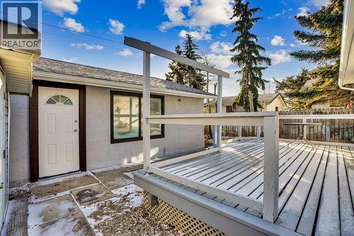 6060 Madigan Drive Ne, Calgary, AB - Outdoor With Deck Patio Veranda