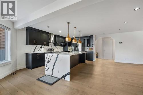 278 Saddlefield Place Ne, Calgary, AB - Indoor Photo Showing Kitchen With Upgraded Kitchen