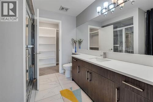 278 Saddlefield Place Ne, Calgary, AB - Indoor Photo Showing Bathroom
