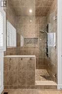 Primary ensuite with jetted shower - 
