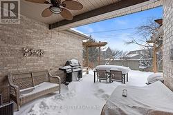 Covered back porch - 