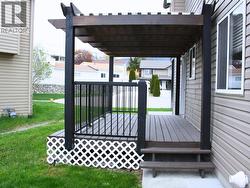 Suite entrance prior to tenants moving in - 