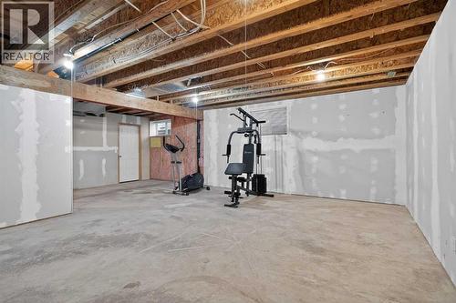 25 Westfall Drive, Okotoks, AB - Indoor Photo Showing Basement
