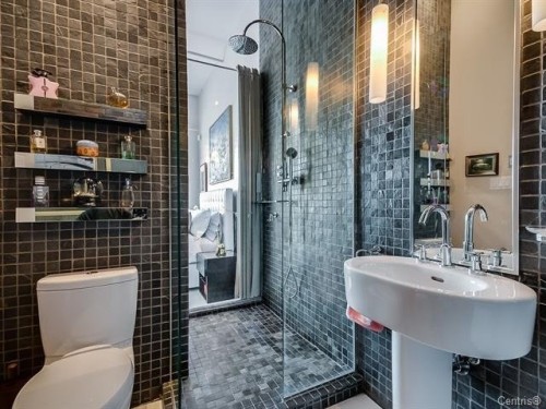 Bathroom - 305-969 Rue St-Timothée, Montréal (Ville-Marie), QC - Indoor Photo Showing Bathroom